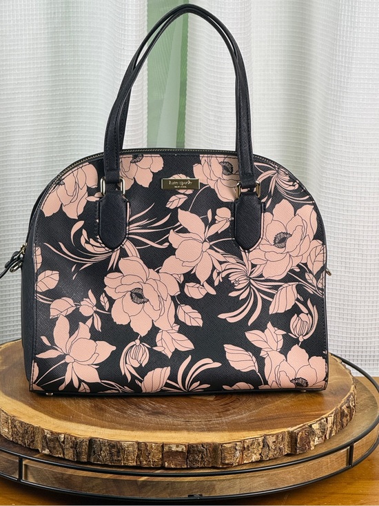 kate spade Handbags - NEW Kate Spade Floral Satchel Bag Floral w/ Crossbody Laurel Way Reiley Gardenia